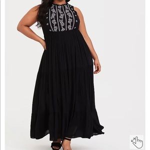 Torrid maxi dress size 00